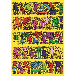 PUZZLE 1000 pzs KEITH HARING - CLEMENTONIC 39755