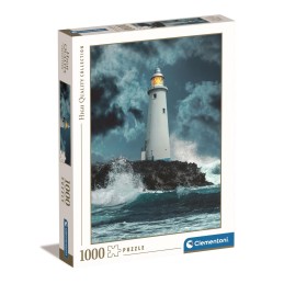 PUZZLE 1000 pzas FARO EN LA TORMENTA - Clementoni 39828