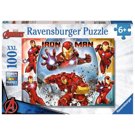 PUZZLE 100 PZAS XXL MARVEL HERO - RAVENSBURGER 13377