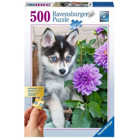 PUZZLE 500 PZS HUSKY - RAVENSBURGER 13682