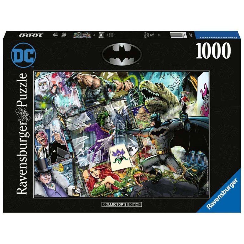 PUZZLE 1000 PZS BATMAN COLLECTORS - RAVENSBURGER 17297 70 X 50 CMS