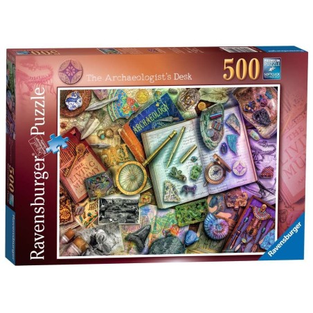 PUZZLE 500 PZS ARQUEOLOGIA - RAVENSBURGER 17520 49 X 36 CMS