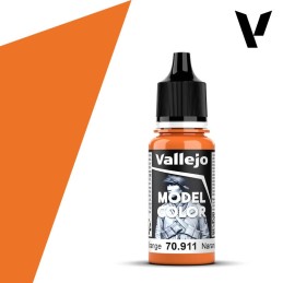 PINTURA ACRILICA NARANJA CLARO (17 ml) Nº22 - VALLEJO MODEL COLOR