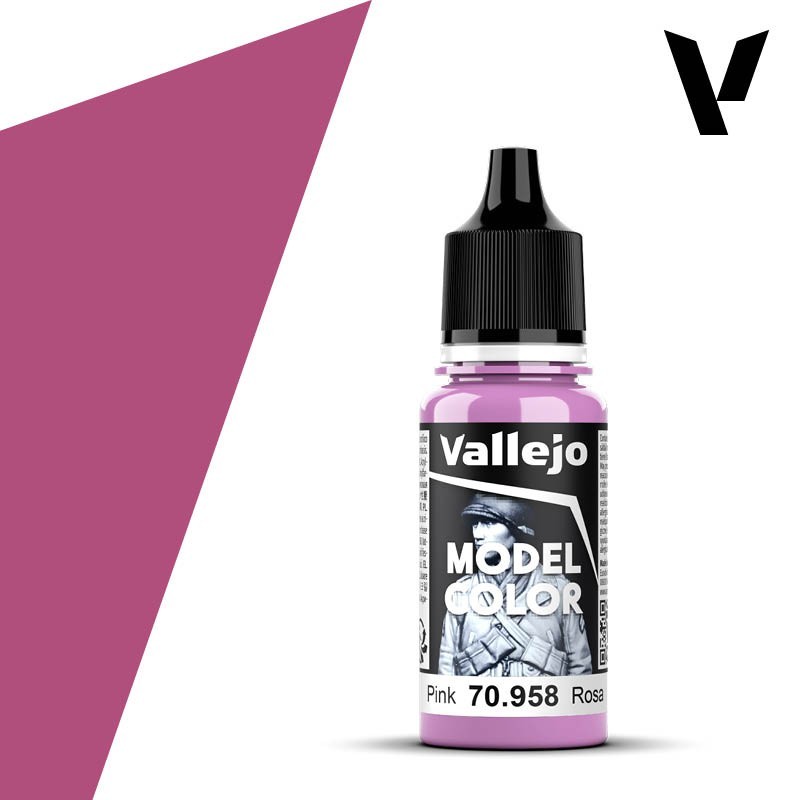 PINTURA ACRILICA ROSA (17 ml) Nº40 VALLEJO MODEL COLOR