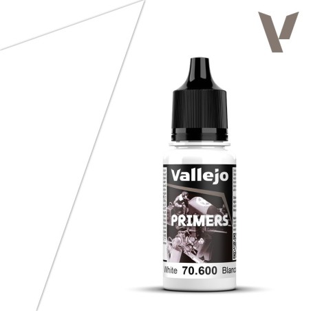 SURFACE PRIMER: BLANCO (17 ml)  pinturas acrílicas de Vallejo.