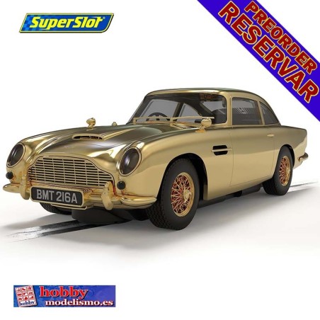 ASTON MARTIN DB5 - JAMES BOND GOLDFINGER - 60 ANIVERSARIO - SUPERSLOT H4550A