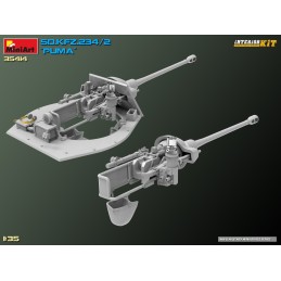 VEHICULO BLINDADO Sd.Kfz.234/2 "Puma" (Interiores) -Escala 1/35- MiniA