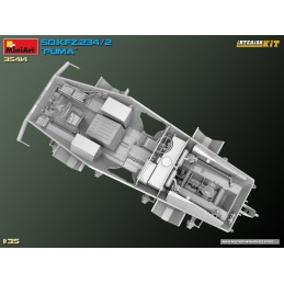 VEHICULO BLINDADO Sd.Kfz.234/2 "Puma" (Interiores) -Escala 1/35- MiniA