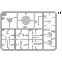 CLIENTES Y CAMARERO CAFE MODERNO Set Nº1 -Escala 1/35- Miniart 38085