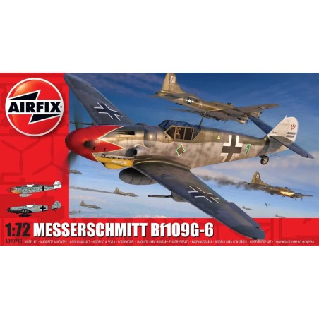 MESSERSCHMITT Bf-109 G6 -Escala 1/72- Airfix A02029B