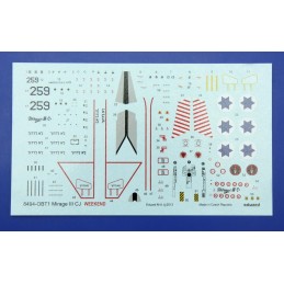 DASSAULT MIRAGE III CJ -Escala 1/48- Eduard 8494