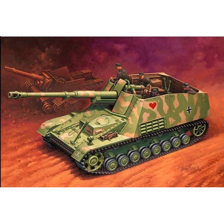 CAZACARROS NASHORN SD.KFZ. 164 ESCALA 1/72 - REVELL 03358