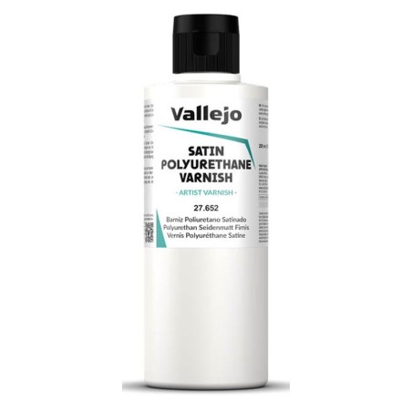 BARNIZ POLIURETANO SATINADO 200 ML - ACRILICOSN VALLEJO 27652