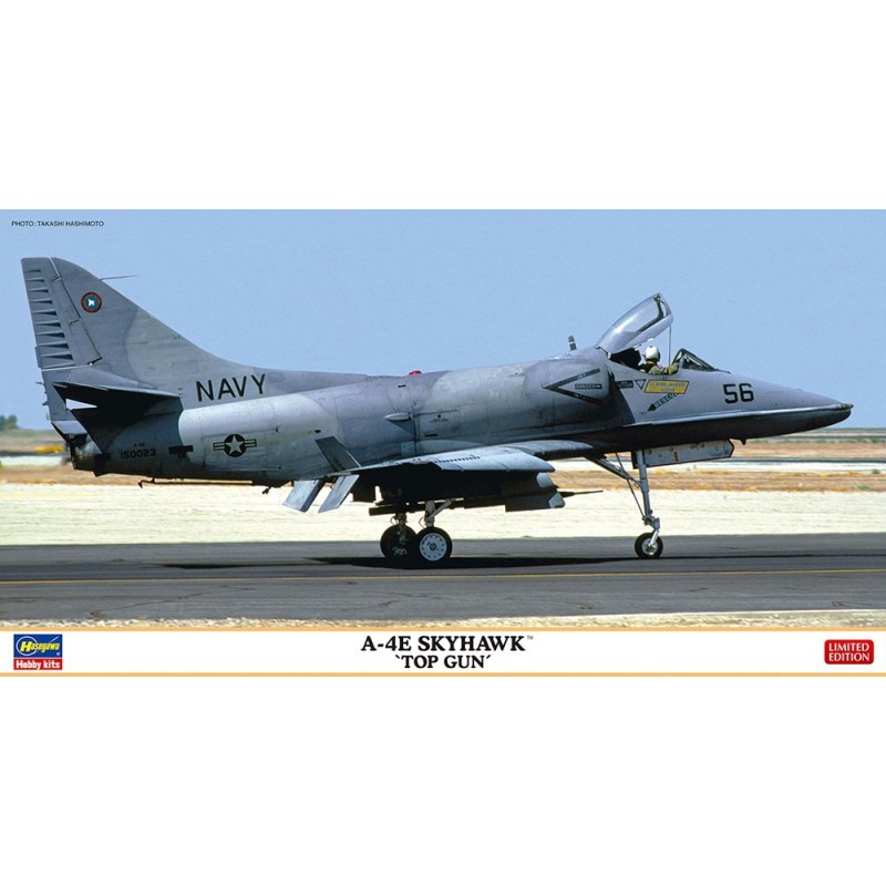 McDONNELL DOUGLAS A-4 E SKYHAWK "TOP GUN" -Escala 1/48- Hasegawa 07523