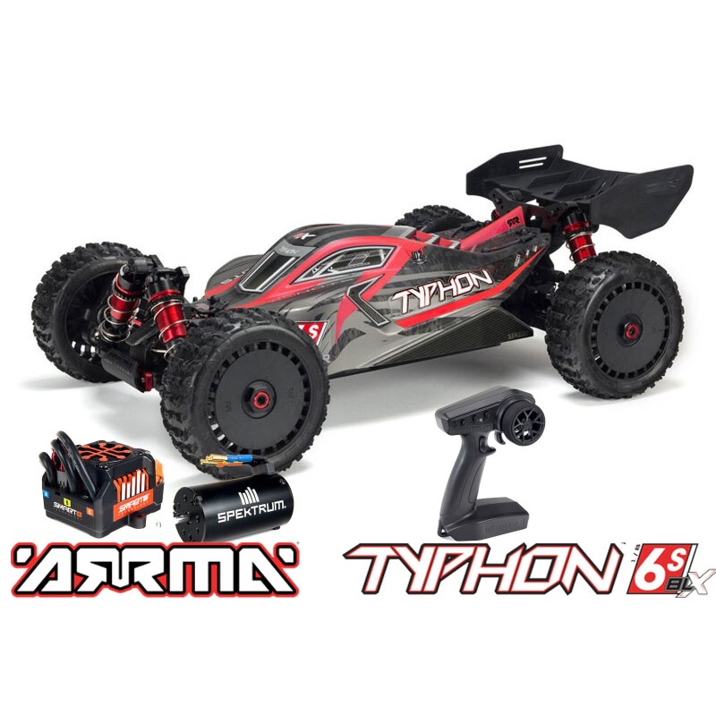 COCHE RC ARRMA Typhon V5 1/8TT Brushless 6S 4WD RTR