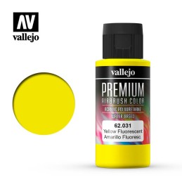 PINTURA LEXAN PREMIUN RC: AMARILLO FLUO 60 ml - Acrylicos Vallejo 62031
