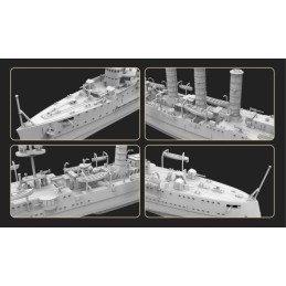 CRUCERO SMS EMDEN -Escala 1/700- FlyHawk Models FH1306S