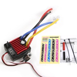 QuicRun 1060 Brushed ESC 60A para 1/10 - HOBBYWING 30120201