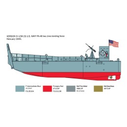 LANCHA DE DESEMBARCO VEHICULOS LCM (3) -Escala 1/35- Italeri 6755