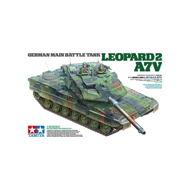 CARRO DE COMBATE LEOPARD 2 A7 -Escala 1/35- Tamiya 35387