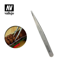 PINZA DE PRECISION PUNTA RECTA 120mm - VALLEJO T12003