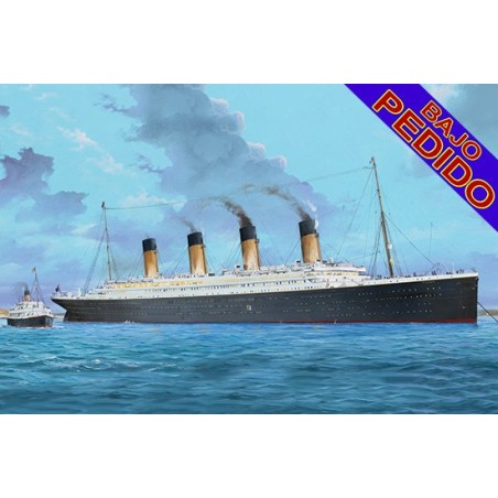 TRANSATLANTICO R.M.S. TITANIC (Luces LED) Escala 1/200 Trumpeter 03719