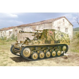 OBUS AUTOPROPULSADO SD.KFZ.124 WESPE escala 1/72 italeri 7061