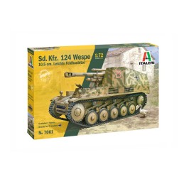 OBUS AUTOPROPULSADO SD.KFZ.124 WESPE escala 1/72 italeri 7061