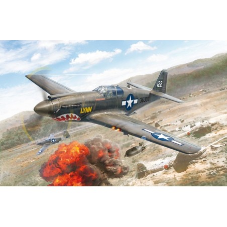 NORTH AMERICAN P-51 A MUSTANG -Escala 1/72- Italeri 1423