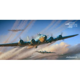 BOEING B-17 F FORTRESS "The Bloody Hundredth 1943" -Escala 1/48- Eduar