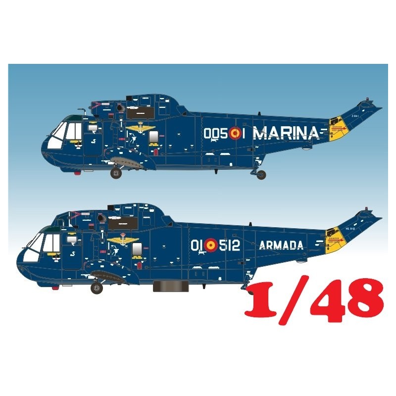 CALCAS SH-3D/H SEA KING ARMADA ESPAÑOLA ESCALA 1/48