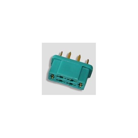 CONECTOR VERDE HEMBRA TIPO MULTIPLEX