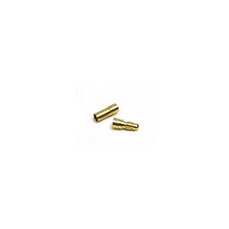 CONECTOR ORO 3,5 mm HEMBRA/MACHO