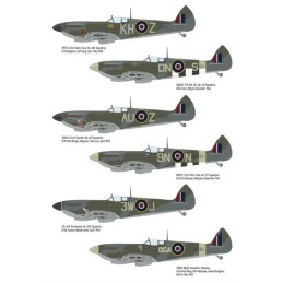 SUPERMARINE SPITFIRE Mk-XVI High Back -Escala 1/48- Eduard 8286