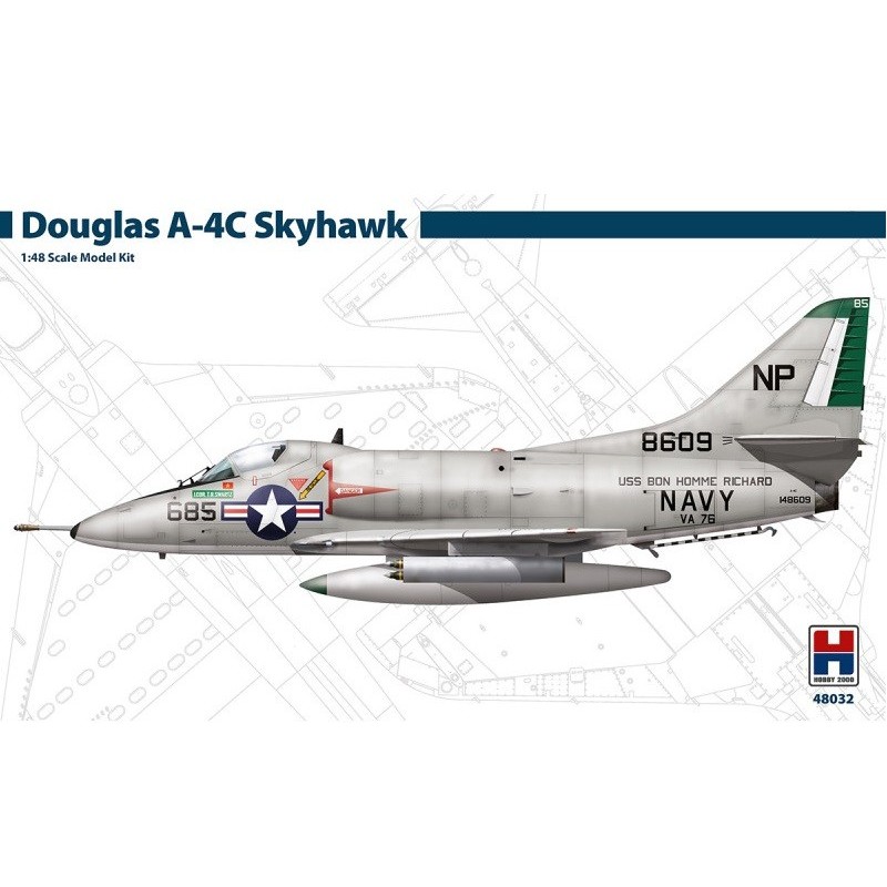 DOUGLAS A-4 C SKYHAWK -Escala 1/48- Hobby 2000 48032