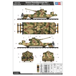 DRESINA PANZERJAGERWAGEN Vol. 1 -Escala 1/72- Hobby Boss 82954