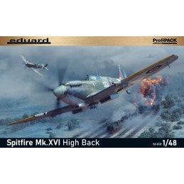 SUPERMARINE SPITFIRE Mk-XVI High Back -Escala 1/48- Eduard 8286