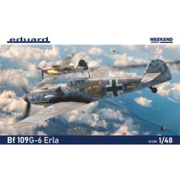 MESSERSCHMITT Bf-109 G6 ERLA -Escala 1/48- Eduard 84201