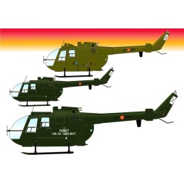 CALCAS MBB BO-105 C-CB FAMET (España) -Escala 1/32- Series Españolas 5032