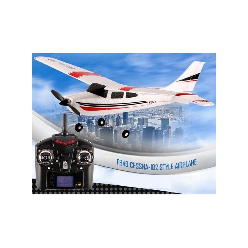 AVIONETA CESSNA 182 RTF ELECTRICA 3 CANALES - WL TOYS F949