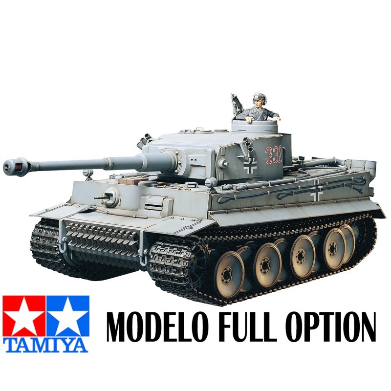 TIGER I DMD/MF01 1/16 RC FULL OPCION KITS