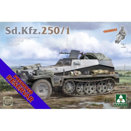 TRANSPORTE DE TROPAS Sd.Kfz. 250/1 -Escala 1/35- Takom 2184