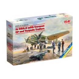 JUNKERS JU-88 A4 (Personal de tierra y Torpedo) Escala 1/48- ICM 48229