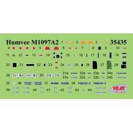 VEHICULO TODOTERRENO Humvee M1097A2 -Escala 1/35- ICM 35435