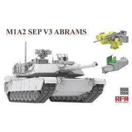 CARRO DE COMBATE M-1 A2 ABRAMS SEP V3 -Escala 1/35- Ryefield Model 5104