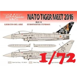 CALCAS NATO TIGER MEET 2016 -Eurofighter Typhoon- 1/72 - Series Españolas SE3572