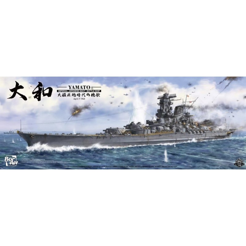 ACORAZADO YAMATO -Escala 1/350- Border Model BS-004