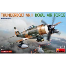 REPUBLIC P-47 THUNDERBOLT Mk-II "Royal Air Force" Advanced Kit -Escala 1/48- MiniArt 48012