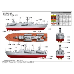 LANCHA LANZAMISILES CLASE OSA-2 Rusia -Escala 1/72- I Love Kit 67202