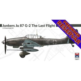 JUNKERS JU-87 G-2 STUKA "Last flight" -Escala 1/72 - Hobby 2000 72071